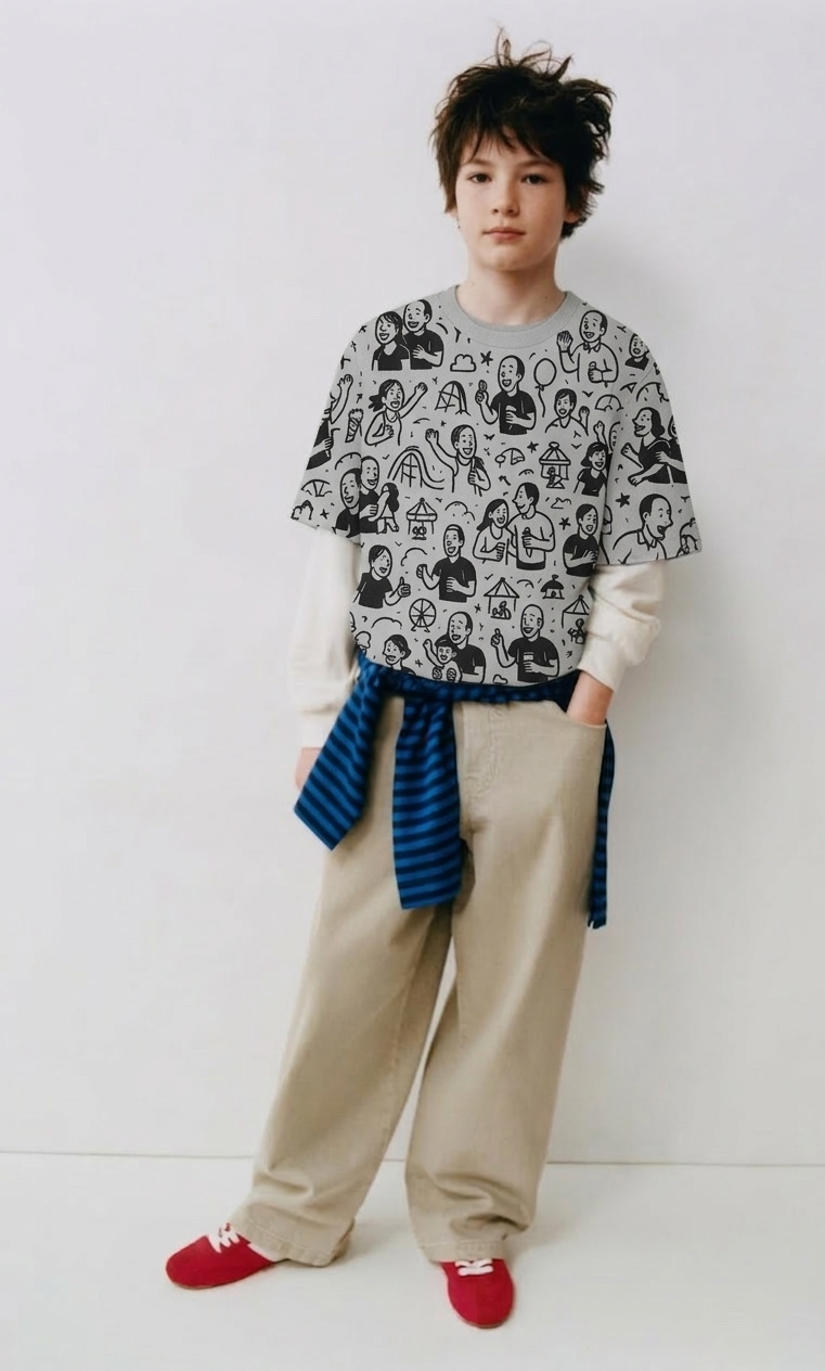 T-Shirt OMIMAI N4 DIY-Nähbox