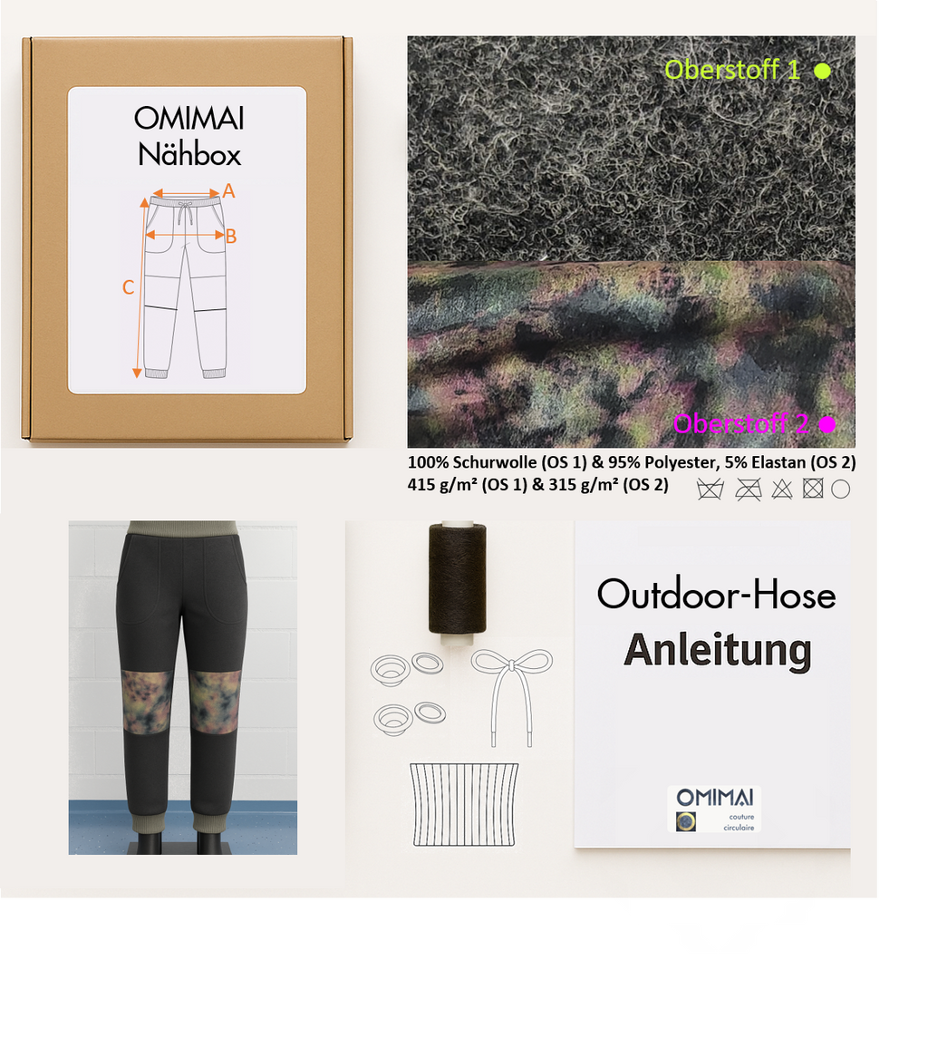 Outdoor Hose OMIMAI N12 DIY-Nähbox