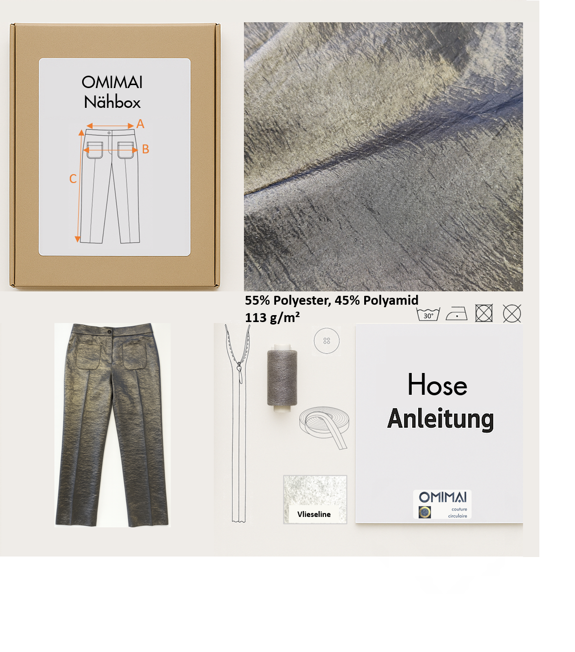 Hose OMIMAI N3 DIY-Nähbox