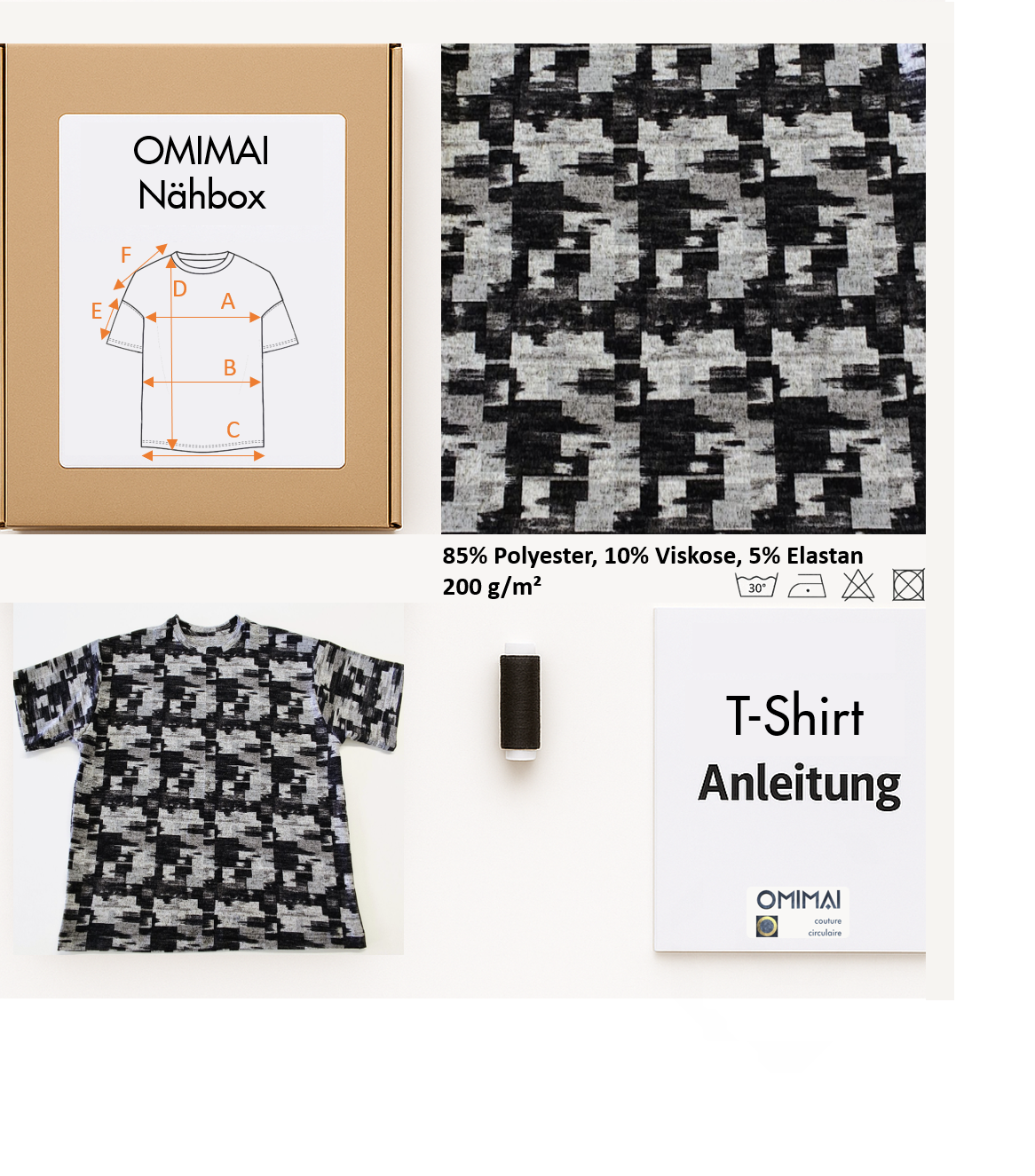 T-Shirt OMIMAI N4 DIY-Nähbox