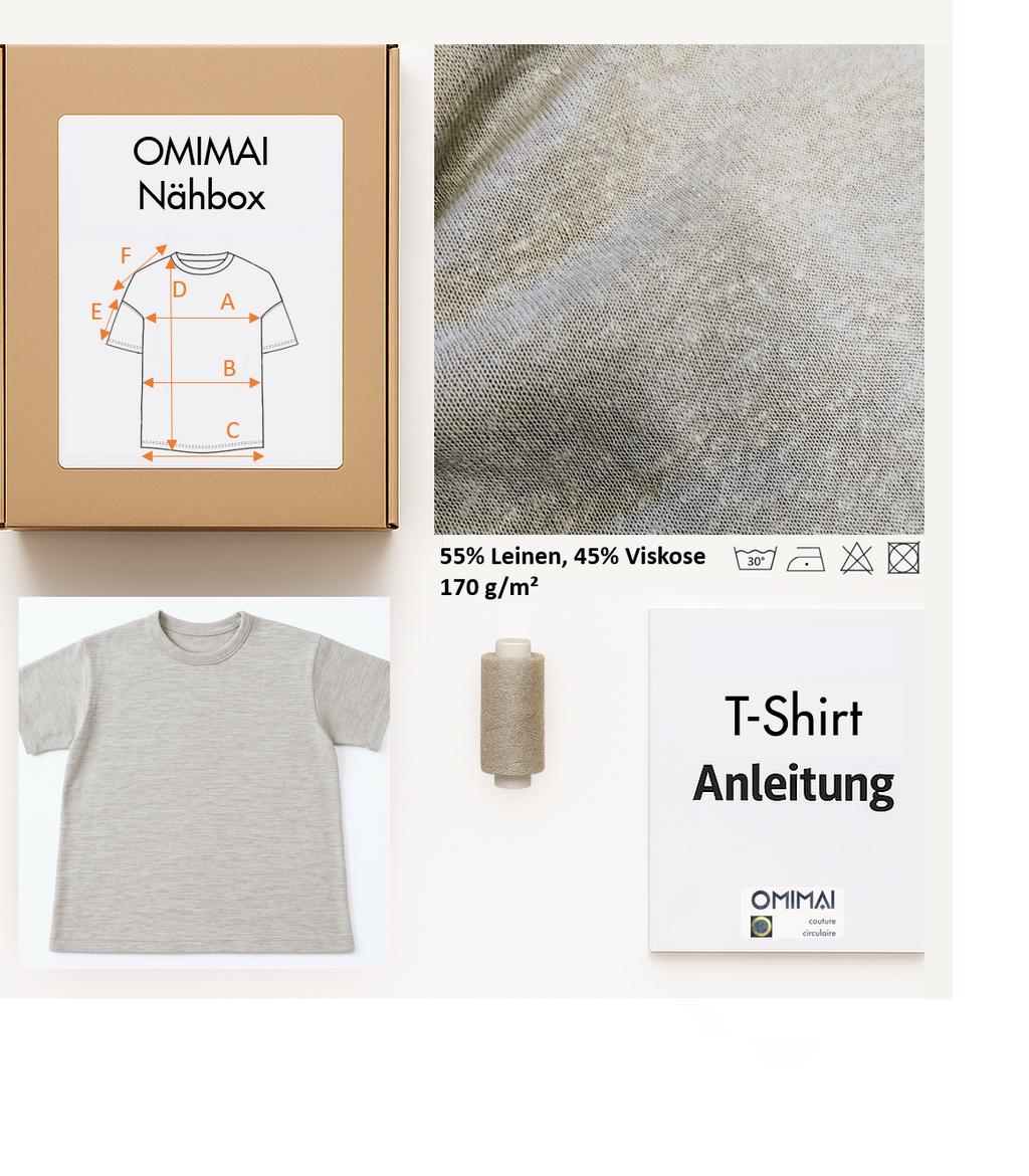T-Shirt OMIMAI N4 DIY-Nähbox
