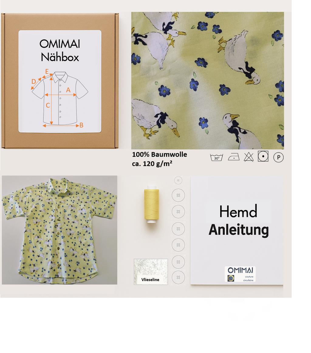 Hemd OMIMAI N6 DIY-Nähbox