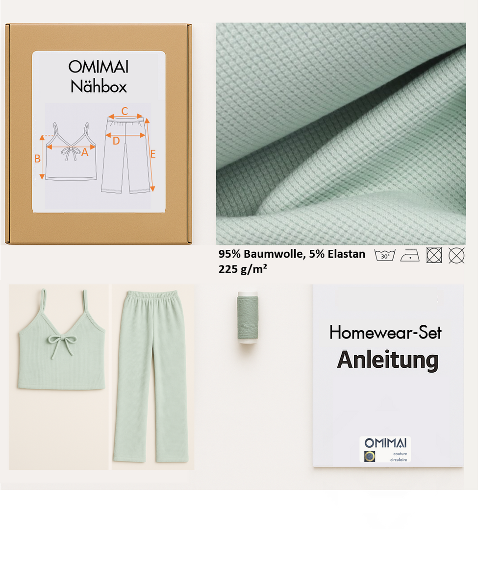 Homewear Set OMIMAI N9 DIY-Nähbox