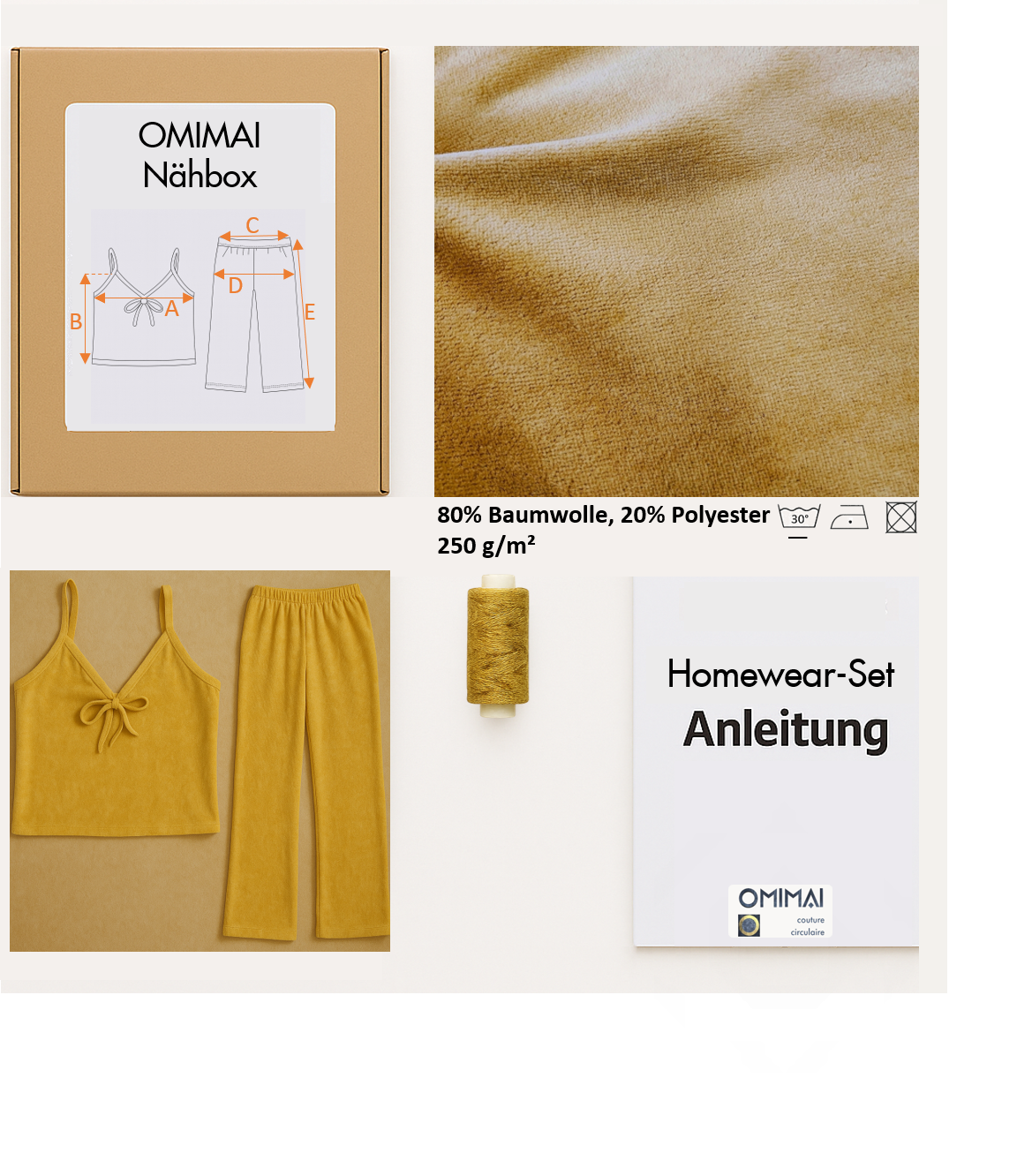 Homewear Set OMIMAI N9 DIY-Nähbox